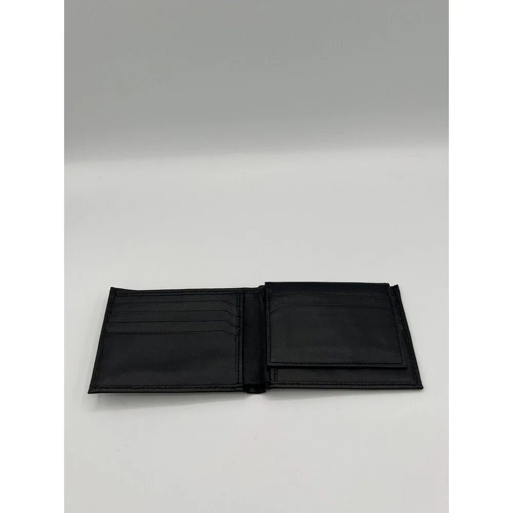 Kenneth Cole REACTION Men's RFID Protection Leather Bifold Wallet Black